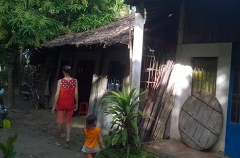 
Căn nhà nơi gia đình ông Sơn Dung sinh sống.
