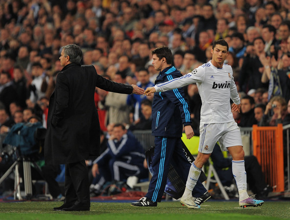 
Ronaldo từng rất yêu mến Mourinho.
