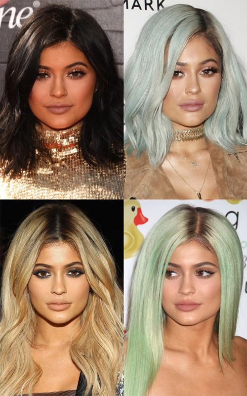 Kylie có bộ sưu tập tóc giả đắt tiền