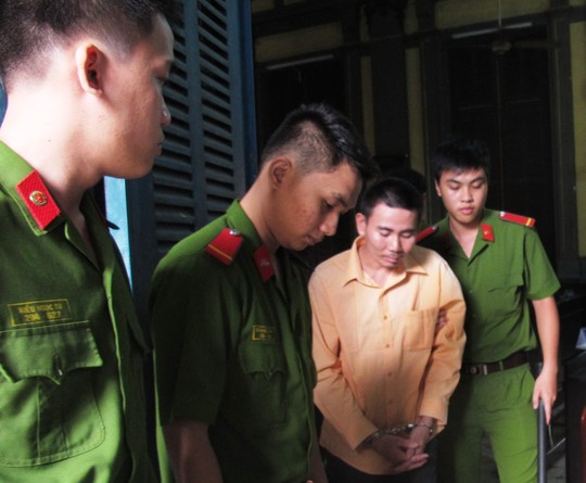 Bị cáo Lê Văn Chi sau phiên xử phúc thẩm