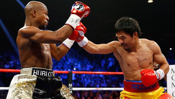 Mayweather và Pacquiao kiếm bộn tiền từ trận so găng hồi tháng 5.