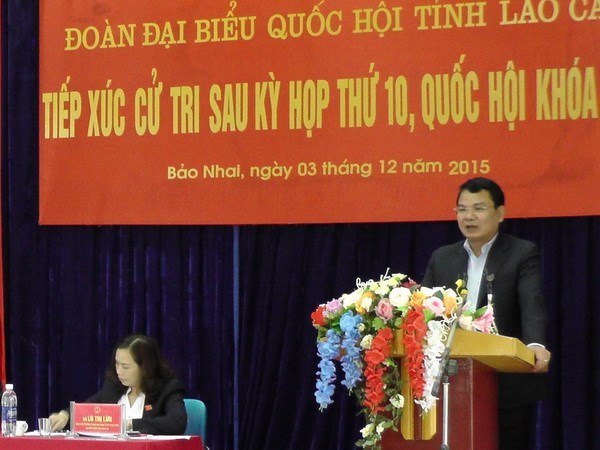 
Chủ tịch UBND tỉnh Lào Cai Đặng Xuân Phong. (Nguồn: bacha.edu.vn)

