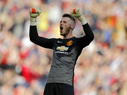 Một năm đầy tiến bộ của De Gea.