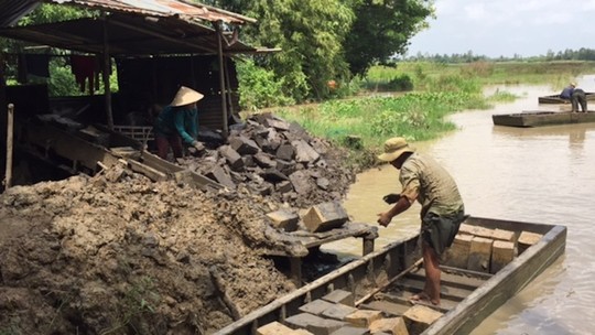 Ngành chức năng cần kiểm soát chặt chẽ việc khai thác đất mặt ruộng, nếu không sẽ ảnh hưởng đến sản xuất lúa.