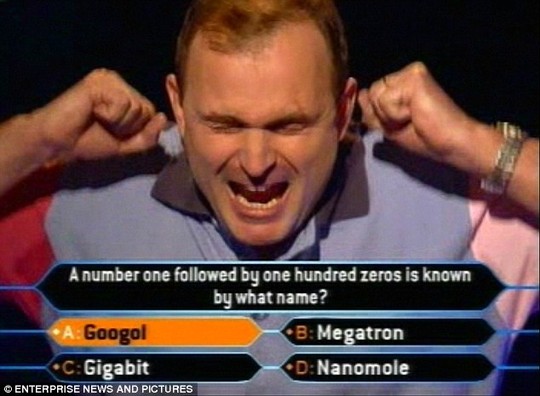 Pictured after winning £1m on the ITV gameshow, Ingrams euphoria was short-lived as his £1million cheque was taken from him as he left the show