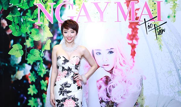 Tóc Tiên bật mí rằng dù rất bận rộn tham gia The Remix nhưng cô vẫn quyết định ra mắt MV Ngày mai để đáp lại tình cảm của đông đảo khán giả.
