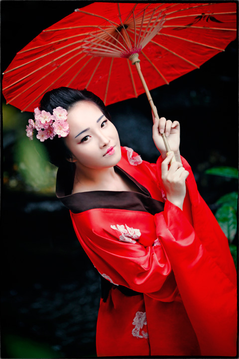 Hot girl HV Ngoại giao hóa thân thành nàng geisha Nhật - 3