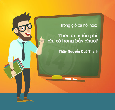 thầy cô, câu nói, học trò, bá đạo, hài hước