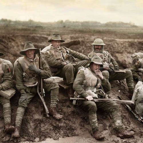 Sự khốc liệt của Thế chiến I qua những bức ảnh màu - ảnh 5
