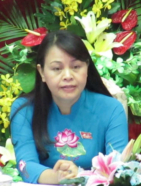  Bà Nguyễn Thị Thu Hà. Ảnh: N.NAM