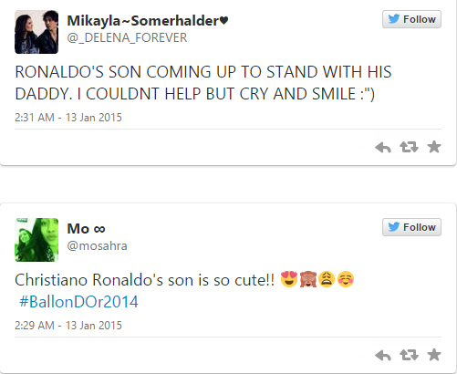 Con trai Ronaldo gây sốt vì quá dễ thương 5