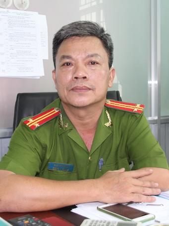 
Trung tá Phan Thanh Hải cho biết vụ việc
