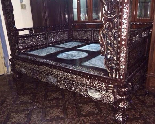 
Hình ảnh chiếc giường công chúa của đại gia đất Kinh Bắc, một trong những chiếc giường đắt nhất Việt Nam

