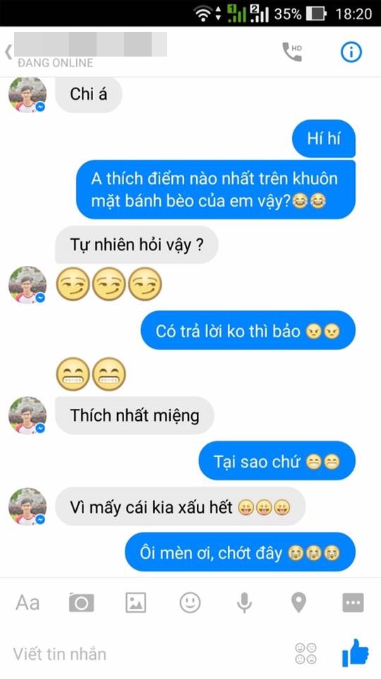 Thích nhất miệng, vì mấy cái kia xấu hết.