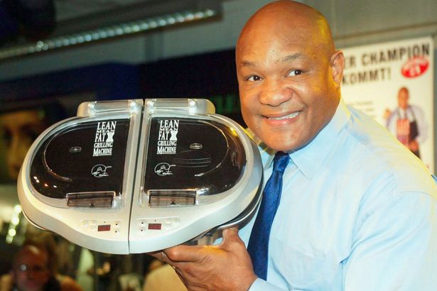 Huyền thoại quyền anh George Foreman.