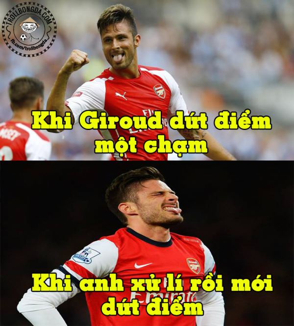 Giroud nay khác rồi.