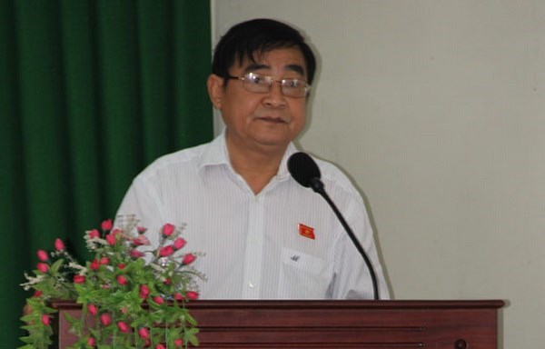 
Chủ tịch Ủy ban Nhân dân tỉnh Long An Đỗ Hữu Lâm. (Nguồn: baolongan.vn)
