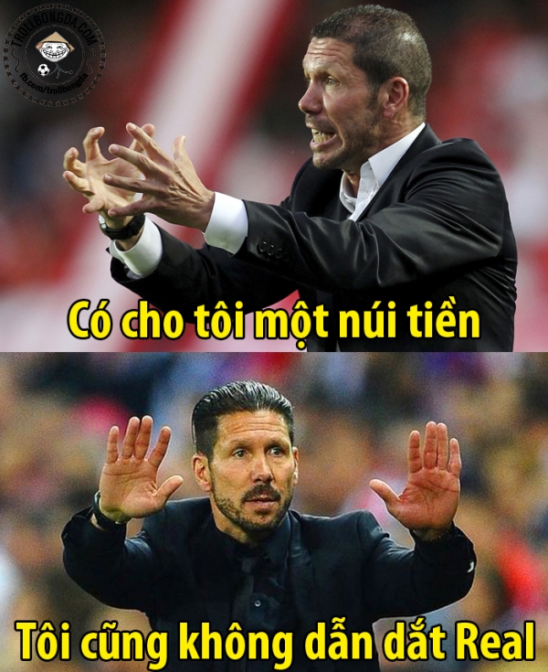 Diego Simeone rất cương quyết