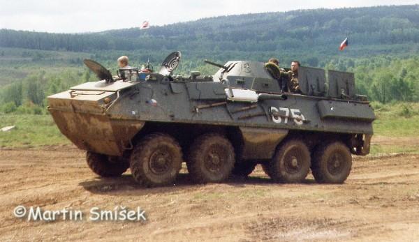 Phiên bản OT-64A trong biên chế quân đội CH Séc với tháp pháo KPV 14.5mm cùng trung liên PKT 7.62 mm đồng trục.