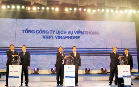Tổng Cty VNPT VinaPhone; ra mắt