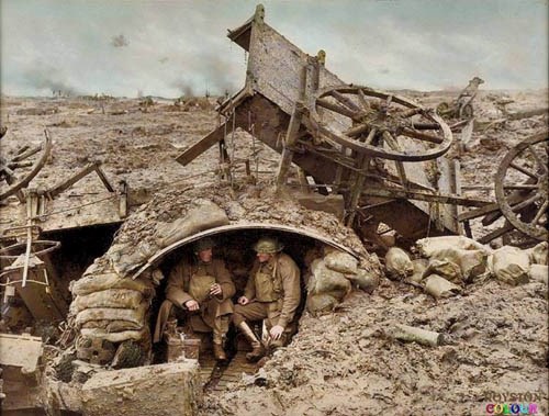 Sự khốc liệt của Thế chiến I qua những bức ảnh màu - ảnh 6