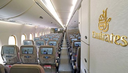 Chiếc Airbus 615 chỗ này sẽ được chính thức đưa vào hoạt động trong tháng 12 tới trên đường bay từ Dubai đến Copenhagen.