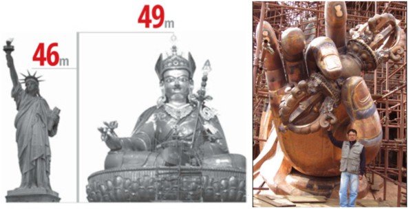 
Các sản phẩm đúc tượng của dòng họ Thích Ca tại Nepal.

