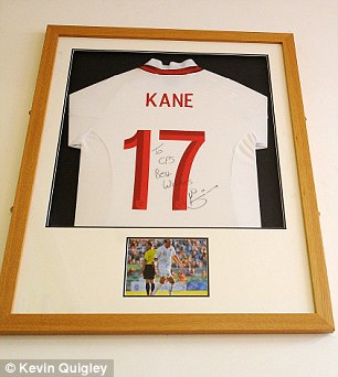 Kanes England Under 21 shirt