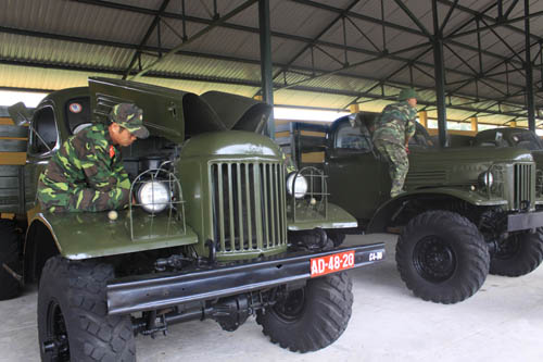 Các loại khí tài, trang bị khác của Lữ đoàn cũng luôn được bảo quản, bảo dưỡng, góp phần duy trì và nâng cao khả năng cơ động, sẵn sàng chiến đấu của đơn vị.