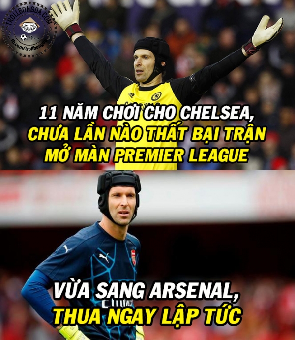 Phải thừa nhận khởi đầu của Cech tại Arsenal không tốt.