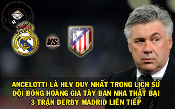 Ancelotti quá đen