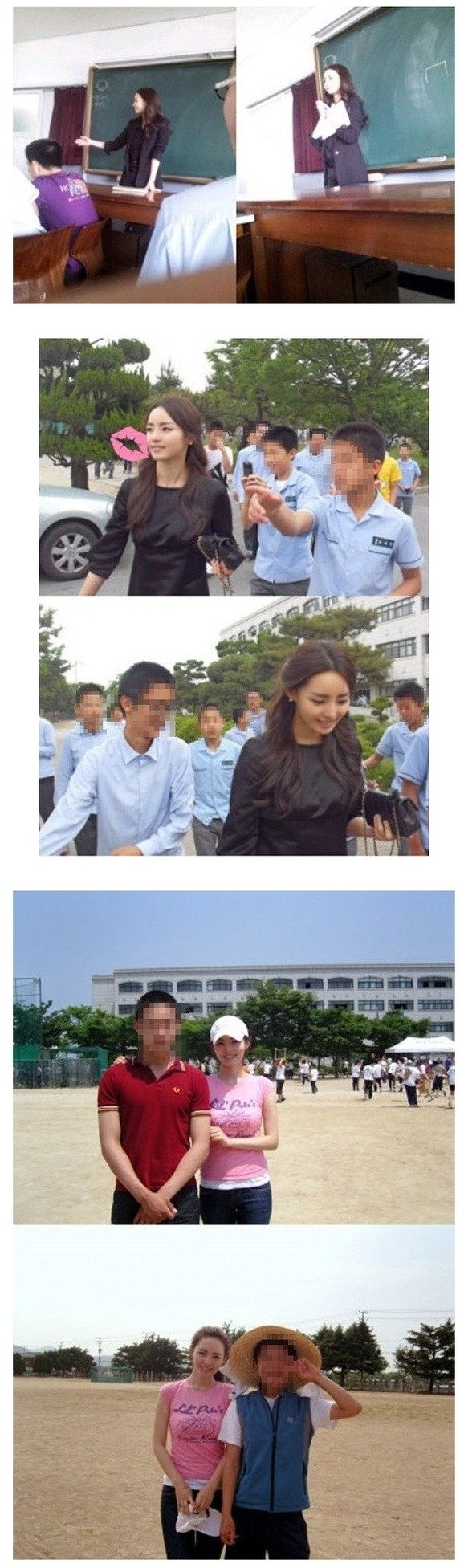 
Khi Nayeong ở giảng đường, cô nhận được rất nhiều sự quan tâm của học sinh.
