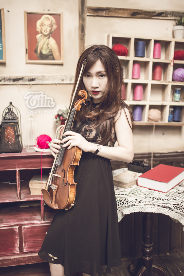 Cô giáo violin xinh đẹp bật mí dự định năm mới 2015