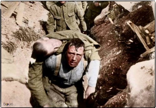 Sự khốc liệt của Thế chiến I qua những bức ảnh màu - ảnh 8