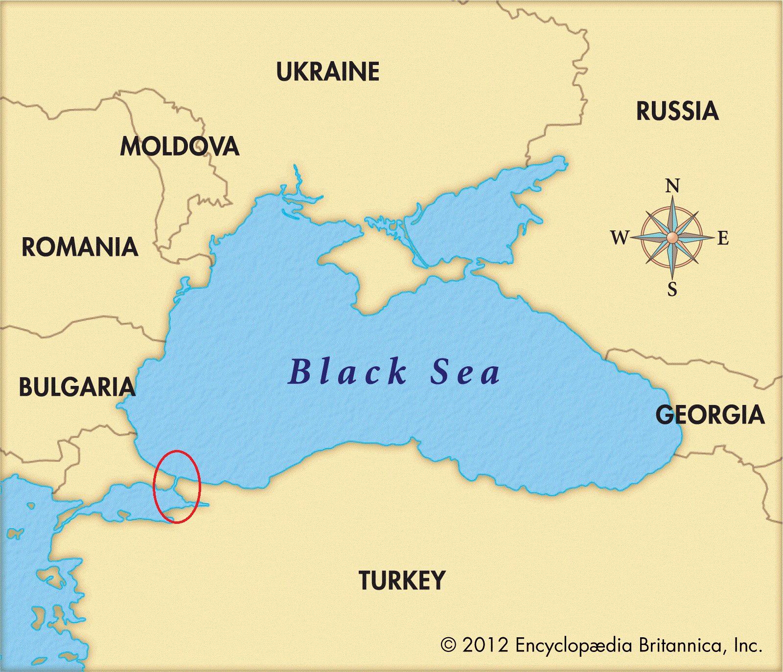
Eo biển Bosphorus - Cửa ngõ ra vào biển Đen

