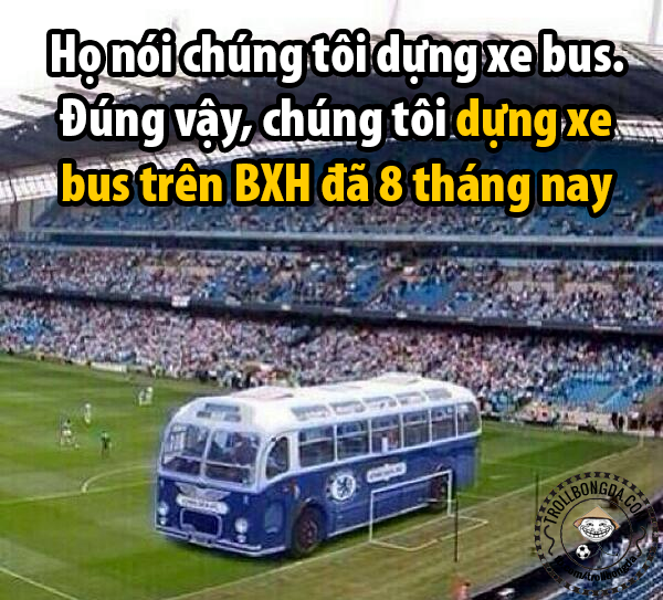 Chiếc xe bus của Chelsea