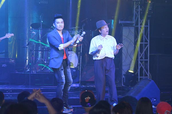Trong chương trình, Quang Hà và Trường Giang đã mang tới cho khán giả những phần kết hợp đầy hài hước và sôi động.