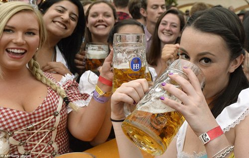 Số lượng khách tới lễ hội Oktoberfest sẽ tăng nhanh vào tuần tới.