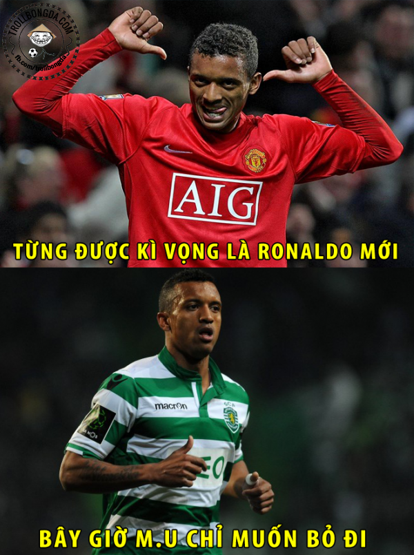 Nani không còn được tin tưởng ở Man United.