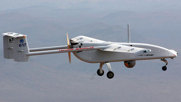 
Mẫu UAV Aerostar của Tập đoàn IAI, Israel.
