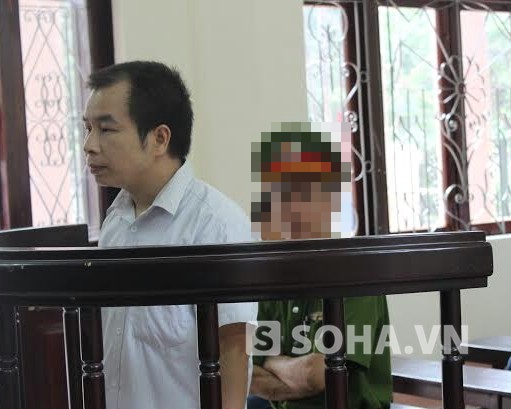 Bị cáo Quan Văn Hào tại phiên tòa xét xử.