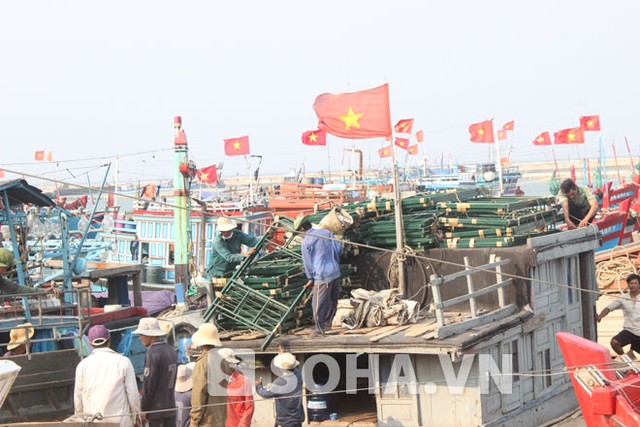 Ngư dân Quảng Ngãi đang bị nhiều tàu của Trung Quốc quấy nhiễu khi đánh bắt trong vùng biển chủ quyền của Việt Nam.