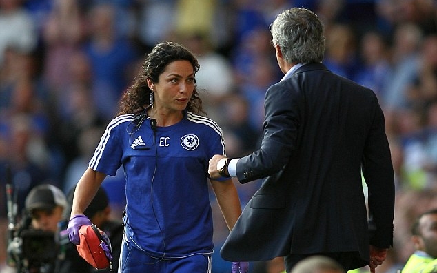 Mourinho chỉ trích nữ bác sỹ Eva Caneiro.