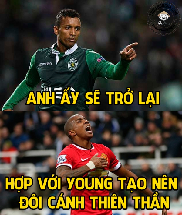 Nani và Young là đôi cánh bá đạo nhất chăng?