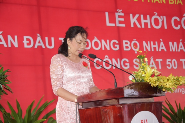 Bà Phạm Thị Hồng Hạnh, Tổng giám đốc SABECO (Ảnh: Tapchicongthuong)