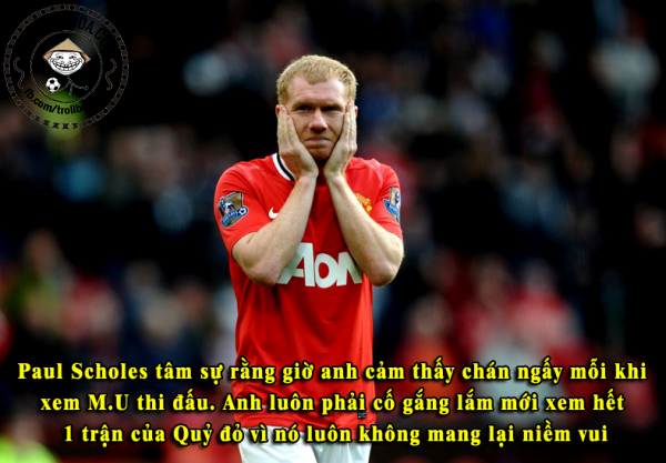 Nỗi lòng Paul Scholes