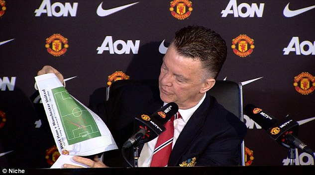 Van Gaal đã có việc làm thừa thãi