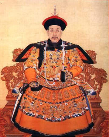 
Chân dung Hoàng đế Càn Long.
