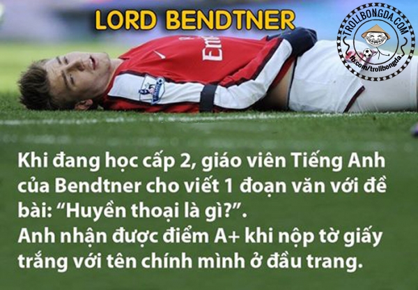Bendtner là phải thế