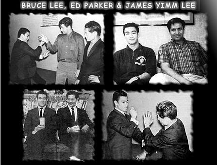 
Những bức ảnh thân mật giữa Bruce Lee và Parker.
